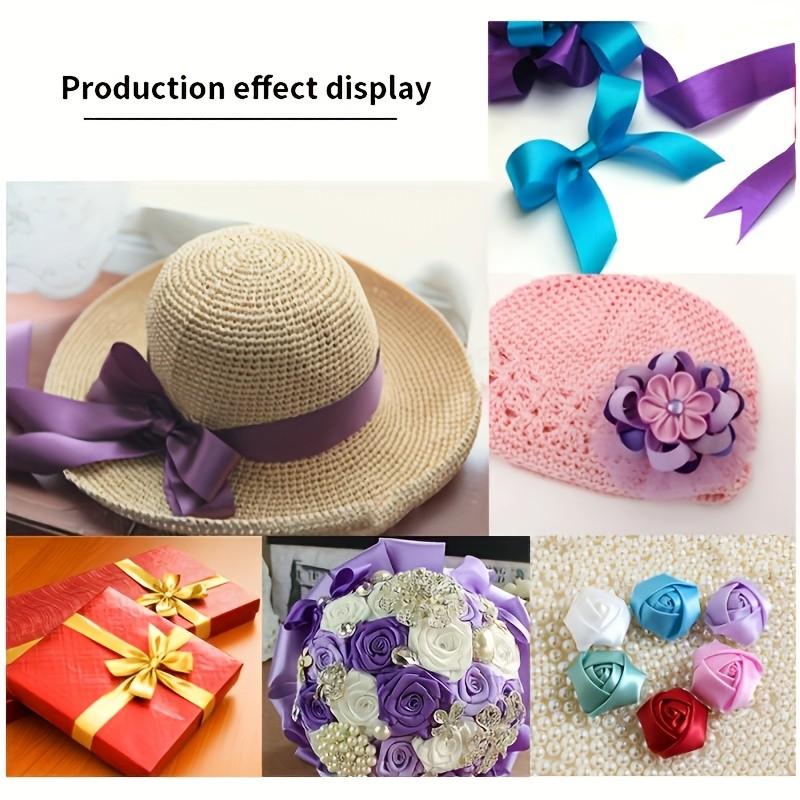 Crafts Handmade Gift Wrapping Ribbon Roll (25 Yards), DIY Clothing Decoration Party Wedding Decorations, Birthday Supplies