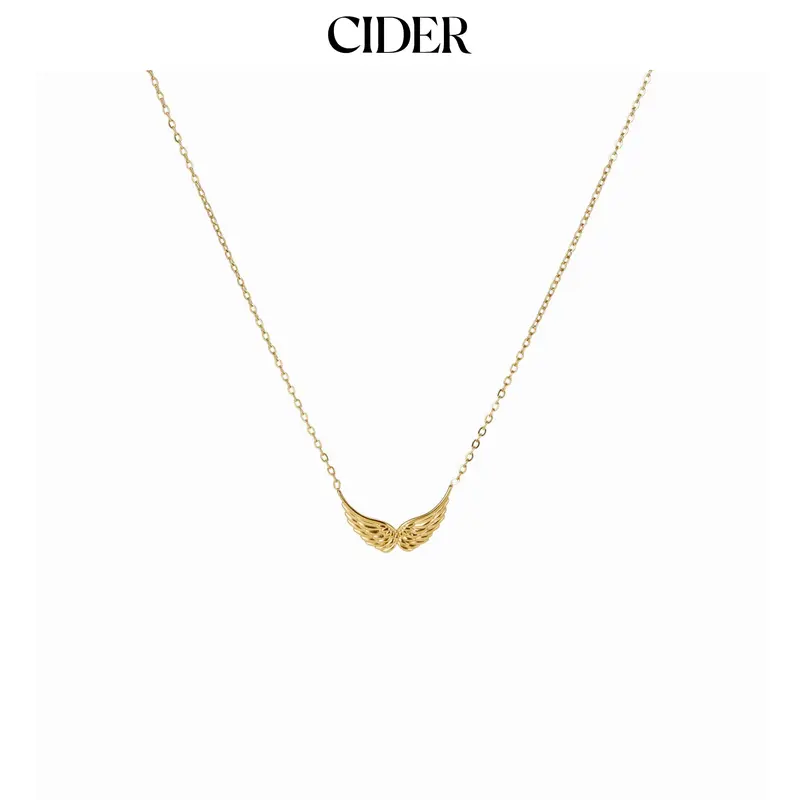 Cider WING PENDANT NECKLACE