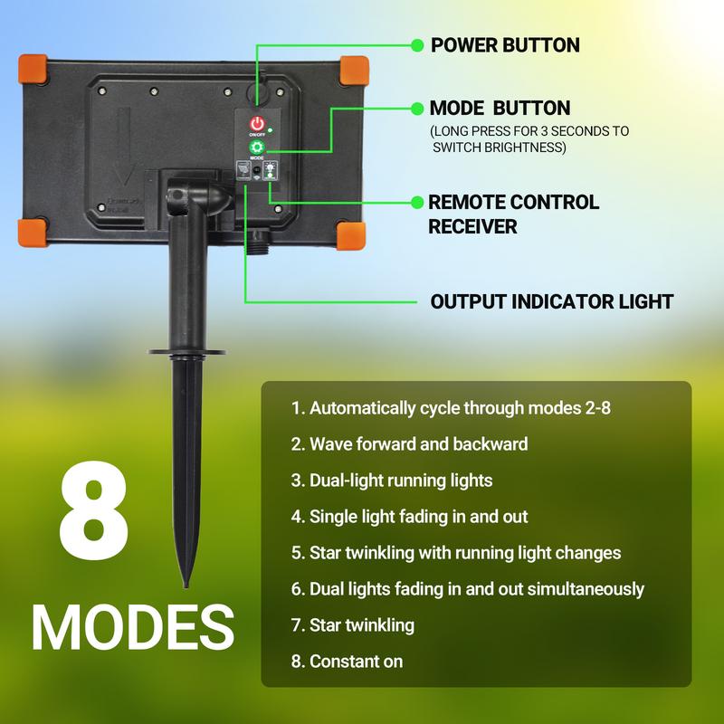 DAYBETTER ST38 Solar String Lights with Shatterproof Edison Bulb Waterproof 2700K Warm Light 8 Modes for Yard Garden Party Christmas Decoration DAYBETTER ST38 Solar String Lights with Shatterproof Edison Bulb Waterproof 2700K Warm Light 8 Modes for Yard Garden Party Christmas Decoration