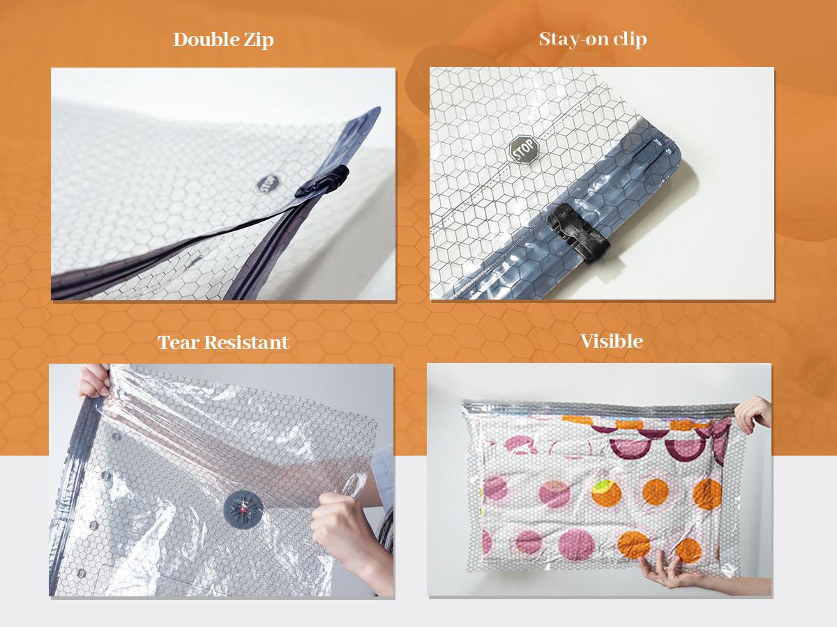 ADTO Cordless Travel Vacuum Bag Set – 15-Pack Compression Bags for Carry-On Suitcases – 140L/Min Powerful Air Removal – USB Rechargeable Handheld Pump with Built-In Battery – Space Saver for Clothes & Packing Organiser-Gift ADTO Cordless Travel Vacuum Bag Set – 15-Pack Compression Bags for Carry-On Suitcases – 140L/Min Powerful Air Removal – USB Rechargeable Handheld Pump with Built-In Battery – Space Saver for Clothes & Packing Organiser-Gift
