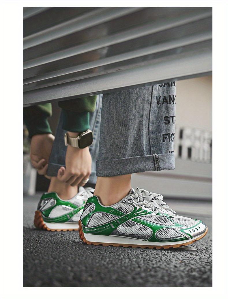 Bestselling Silver Chunky Sneakers for Women, New Summer Style, Thick-Soled Height-Increasing, Retro Breathable Mesh Sports Shoes for Men Silver Mesh Sneakers That Go With Every Outfit  Obsessed!
