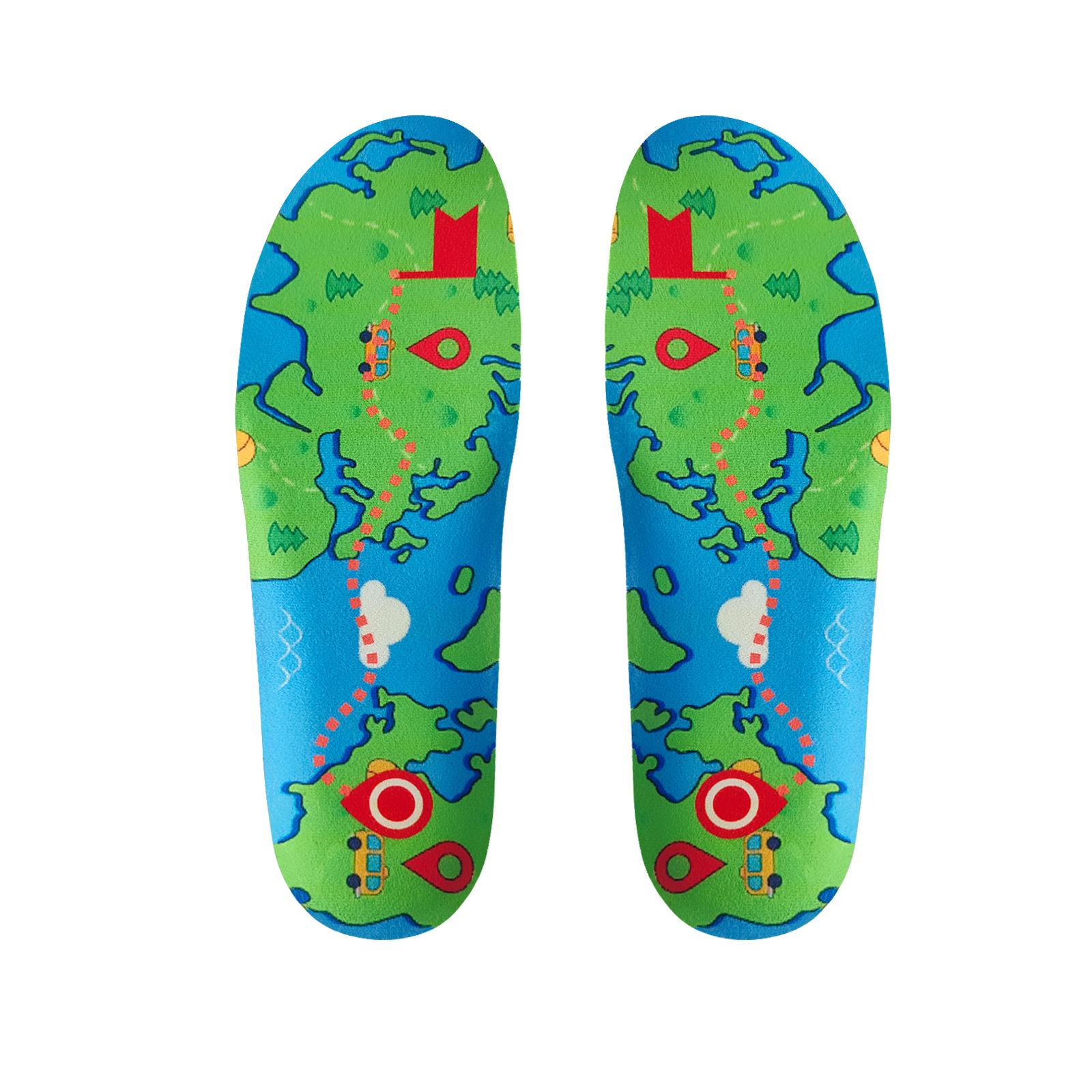 AirTag-Compatible PU Insoles — Anti-Loss Tracking Inserts for Children's Sports Shoes and the Elderly