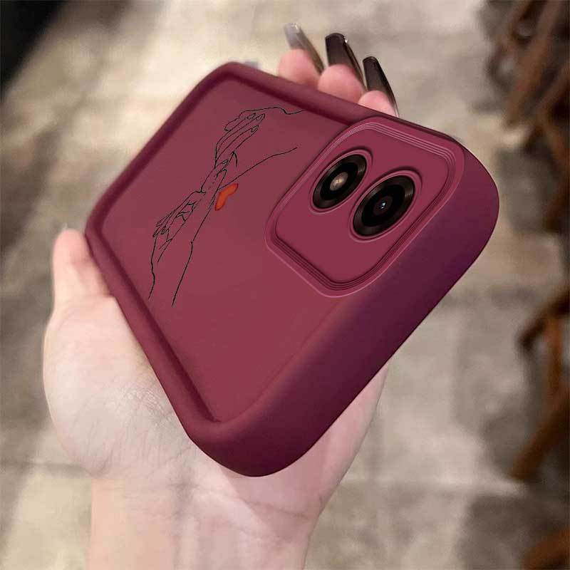 1 Piece E14 Promised Love Fashion Ready Flexible For Moto E14 Case With Elegant