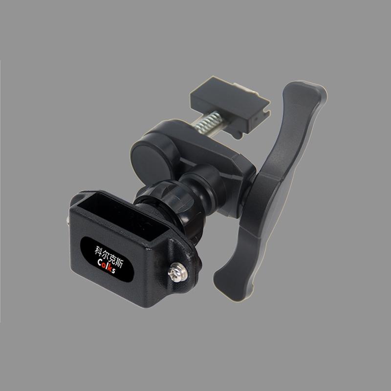 Walkie-talkie Air Vent Mount bracket, Adjustable Air Vents Holder, Handheld Mic Hook, Vehicle-Mounted Walkie-Talkie Handled Microphone Hook Bracket, Hand Microphone Back Clip Fix, adjustable, Vehicle Accessories