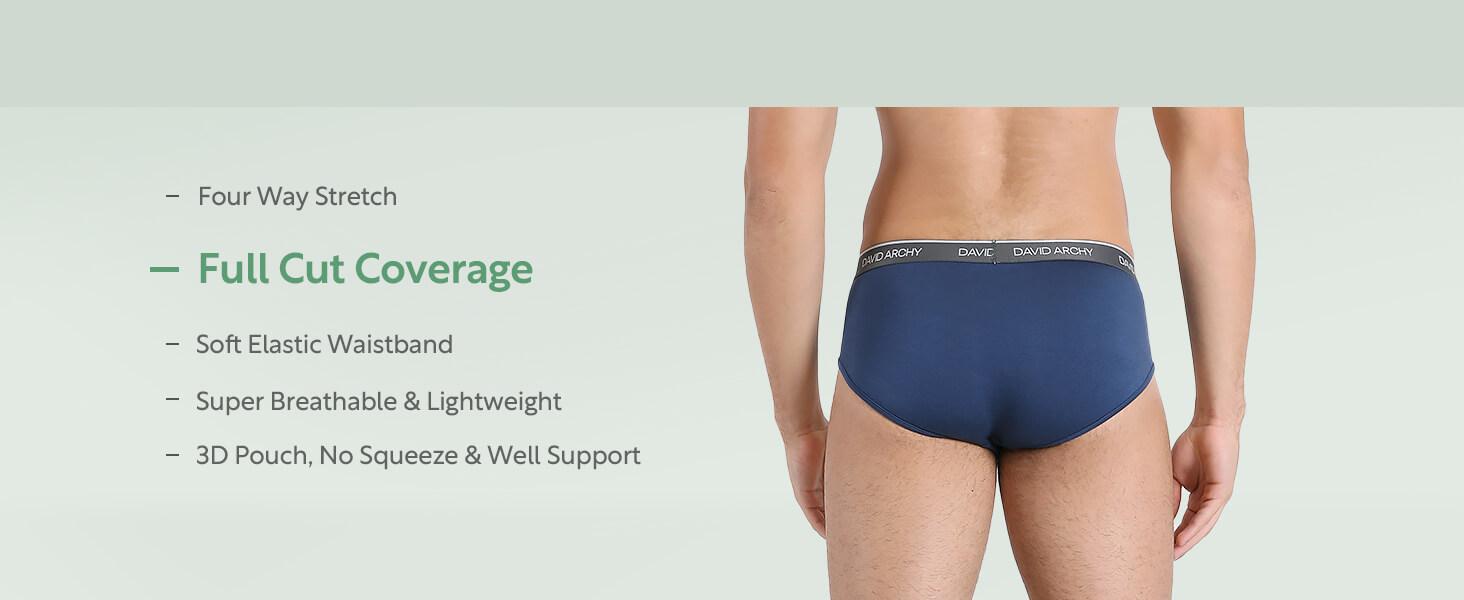 David Archy Men's Underwear Bamboo Rayon Briefs Super Soft Comfort Cooling Pouch Briefs Pack for Boyfriend FathersDayGift Breathable Cotton Menswear David Archy Men's Underwear Bamboo Rayon Briefs Super Soft Comfort Cooling Pouch Briefs Pack for Boyfriend FathersDayGift Breathable Cotton Menswear