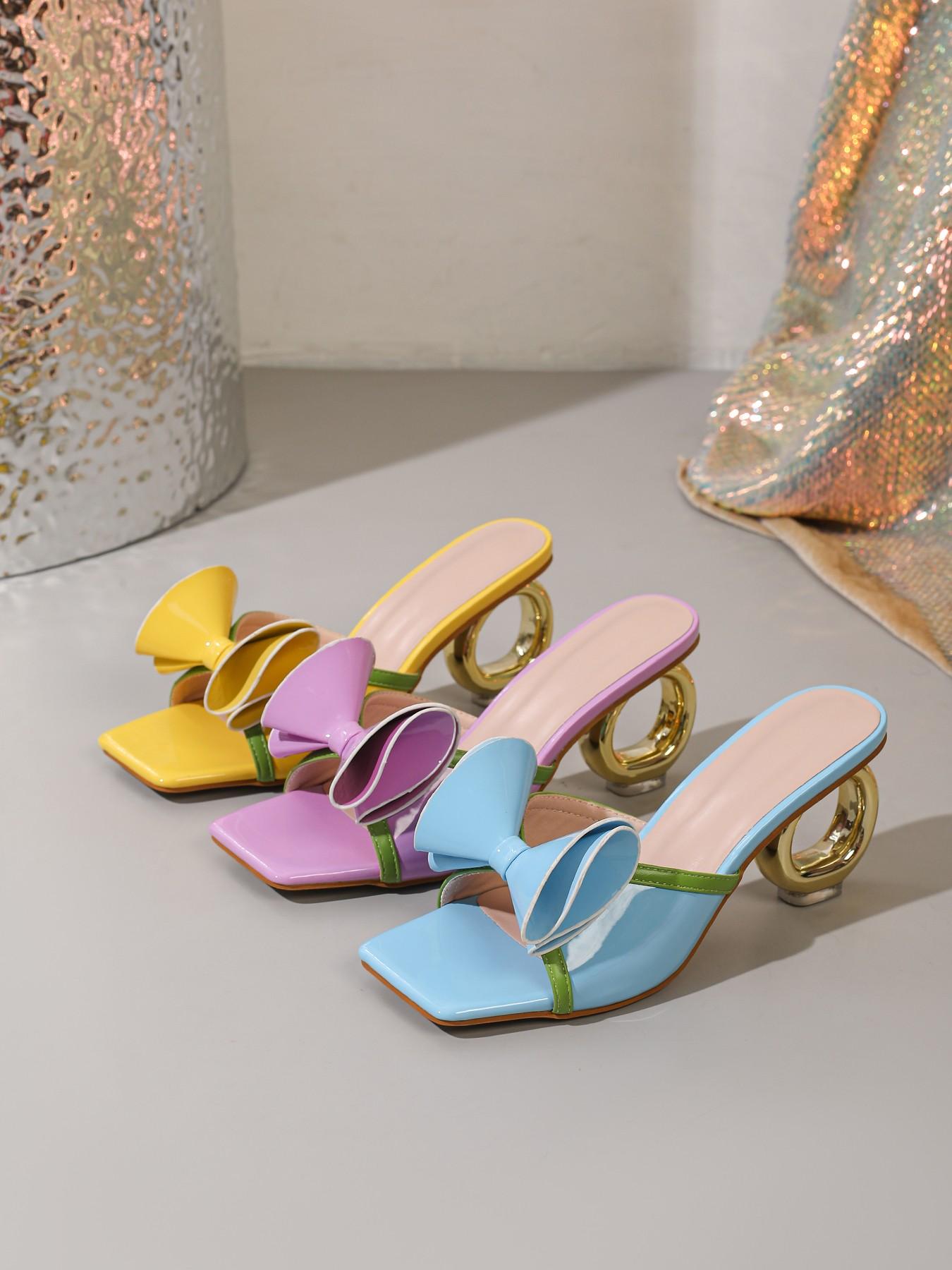 New Women's High Heel Sandals, 3 Colors Available, Blue, Butterfly Design, Perfect for Vacation Beach Dinner Casual Wear