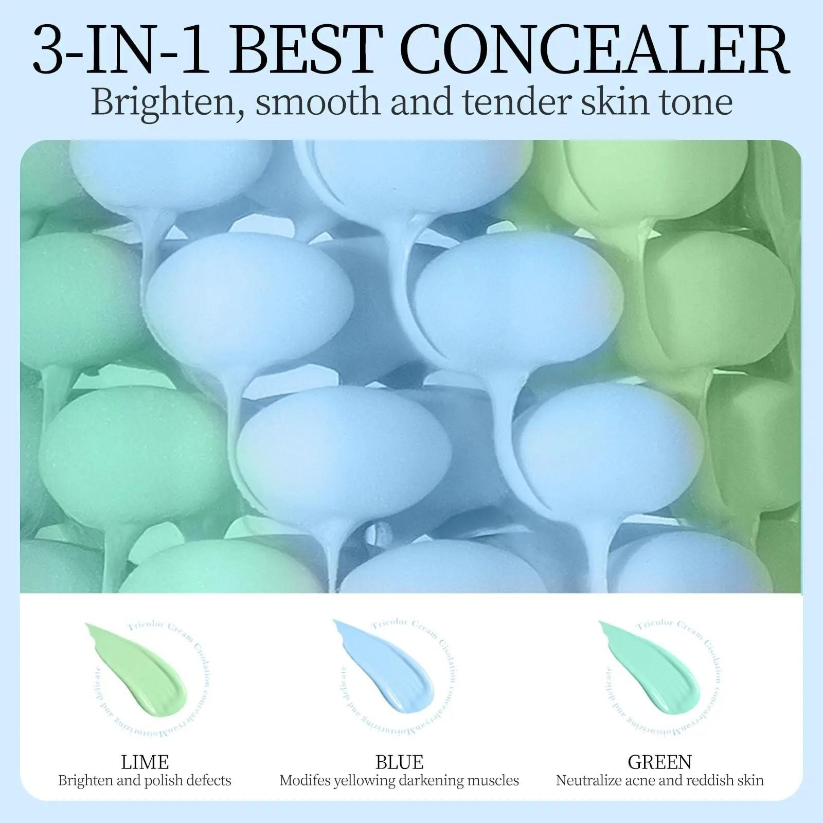 SPF 50+ PA+++ 3-in-1 Hydrating Moisturizer Sunscreen UV Isolation Cream, Color Corrector Face Primer, Pre-Makeup Base for Oil Control, Moisturizing & Pore-Blurring, Luminous Even Skin Tone, Facial Moisturizer Sunscreen, Sun Protectant, Sun Blocking Cream