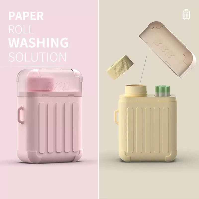 Ear Piercing Cleaning Kit, Anti-Clogging and Odor-Removal, Includes 240 Ear Cleaning Wires and 15 ml Solution, Essential Tool for Earring Care