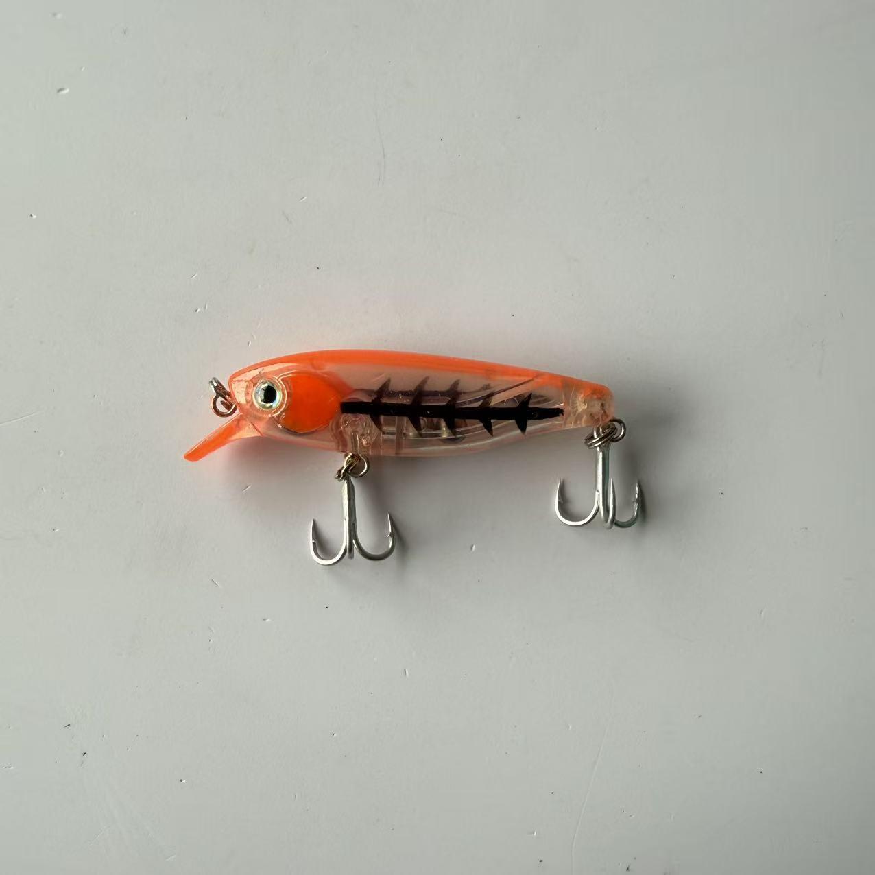 Large brand replica, popular, 1pcs, floating water small Mino magnetic system micro object road bait fake bait with a curved mouth, suitable for freshwater and seawater fishing accessories and fishing equipment