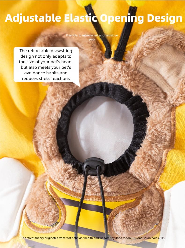 Cute Canvas Pet Carrier - "Peek-a-Boo" Bumblebee Design - Cat Bag, Shoulder Bag, Tote for Small Dogs & Pets Cute Canvas Pet Carrier - "Peek-a-Boo" Bumblebee Design - Cat Bag, Shoulder Bag, Tote for Small Dogs & Pets