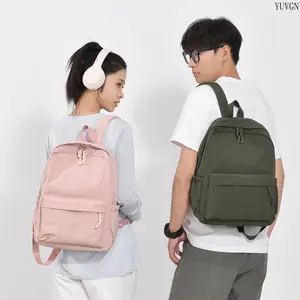 2026 Lightweight Nylon Backpack for Men Women, Classic Simple School Backpack with Adjustable Straps, Water-Resistant Casual Daypack Perfect for Travel, Commute, Campus, Shopping, Hiking and Daily Use