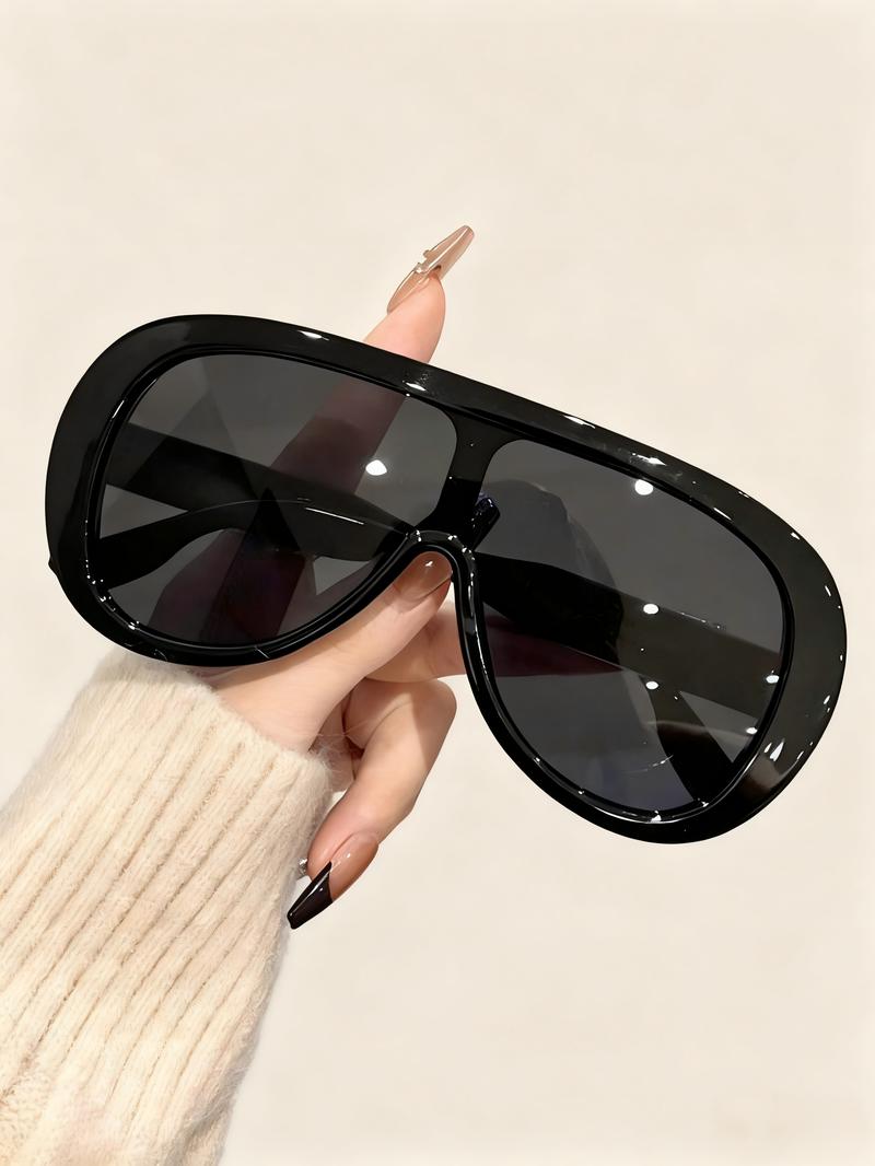 Classic Y2K Shield Sunglasses for Women, Perfect for Driving, Shopping, Vacation, Music Festivals, Stylish and Versatile Eyewear