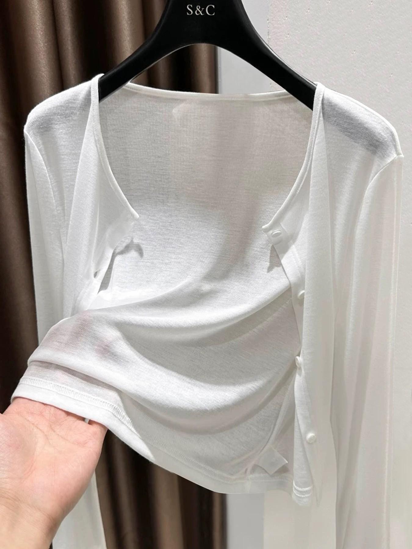 Spring Summer Outerwear Multicolor Shawl Thin Knit Small Coat Cardigan for Women, Lightweight Stylish Fashion Accessory