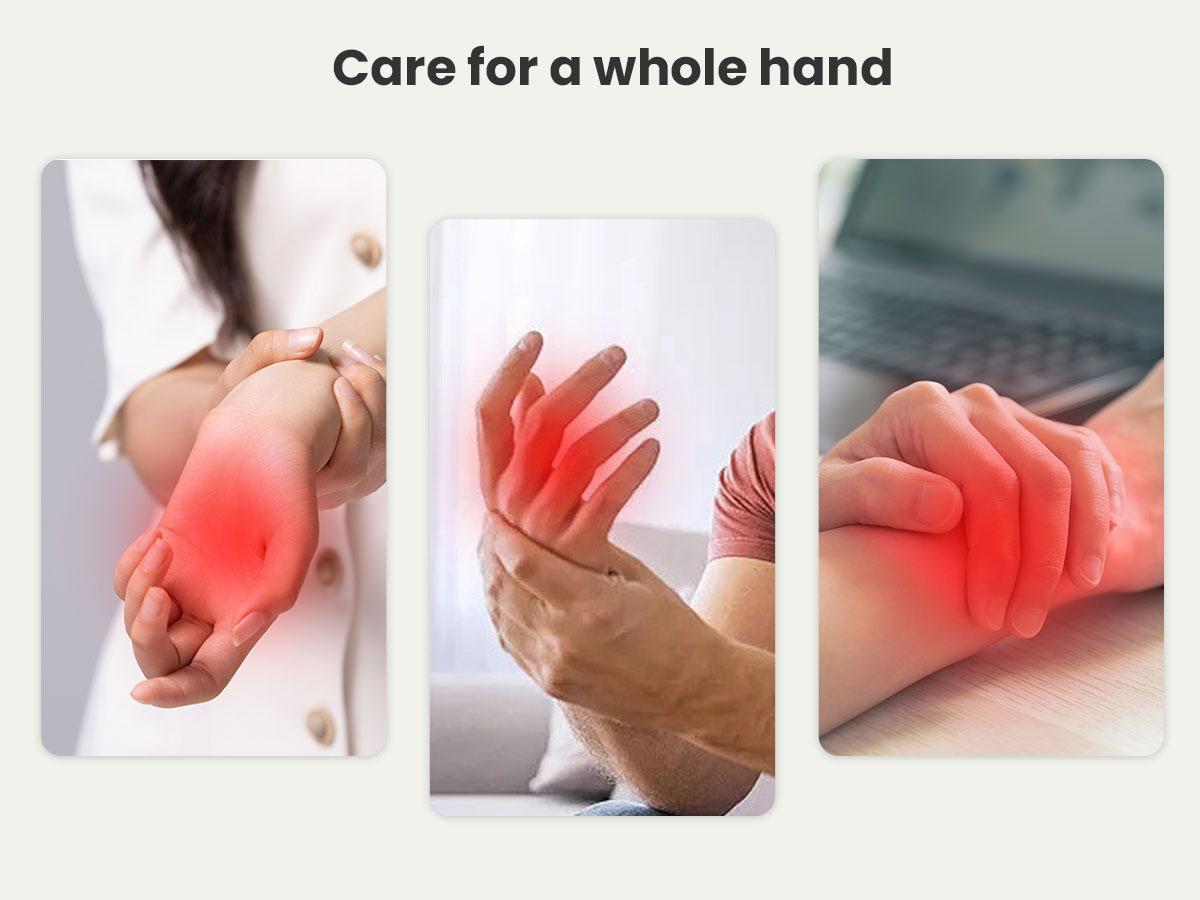 COMFIER Hand Massage with Heat and Compression,APP Control,Hand Massager Machine for Arthristis,Carpal Tunnel,Hand Wrist Finger Massager,3 Heat Levels&3 Intensities,Gifts for Women,Men,Black