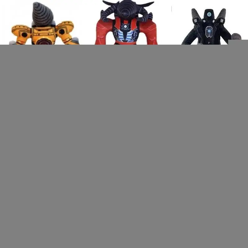 Skibidi Toilet Plush 30cm Anime Plush Toy Horror Adventure Doll Stuffed Animals Soft Plush for Kid Christmas Birthday Gifts