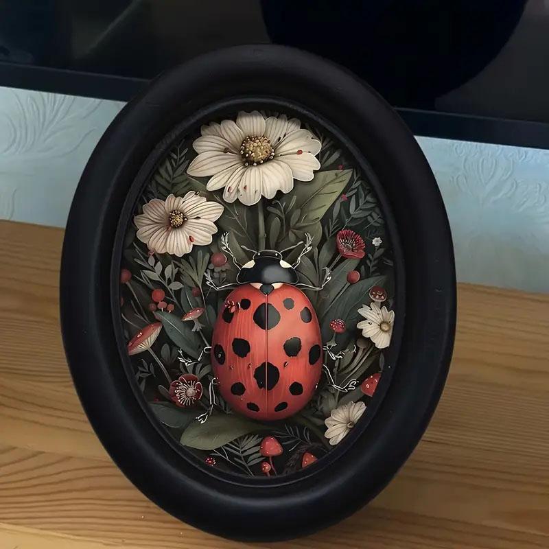 Vintage Art Style Insect Wall Decor, Decorative Artwork, Perfect for Halloween Christmas Thanksgiving Home Office Decoration, Unique Room Accent Piece