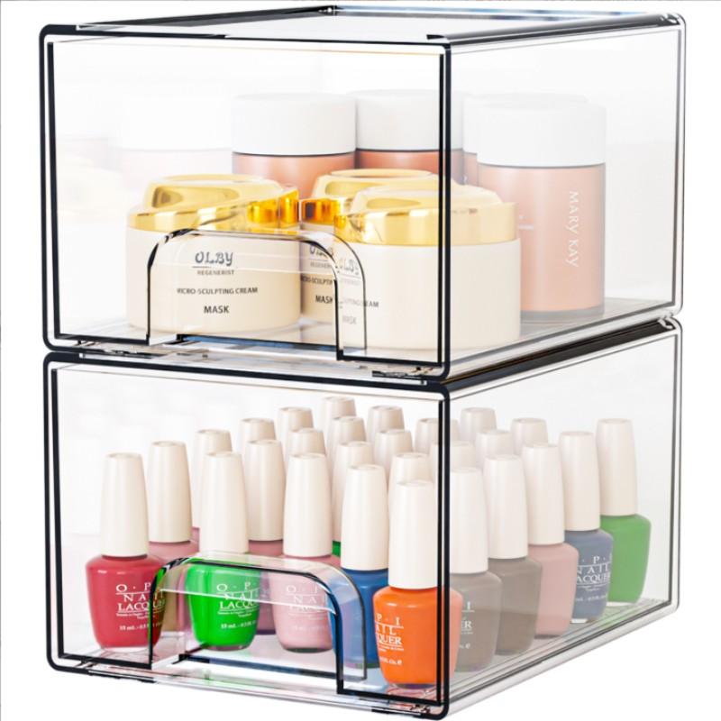 Stackable Bottle Organizer Set, BPA-Free Space-Saving Storage, Ideal for Baby Bottles, Makeup, Bathroom, Food Storage, Best Christmas Gift