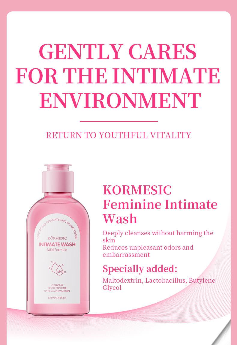 Women's Intimate Cleansing & Moisturizing Set, Ph Balance, Scent-Free, Contains Aloe Vera & Niacinamide, Gift Box Packaging
