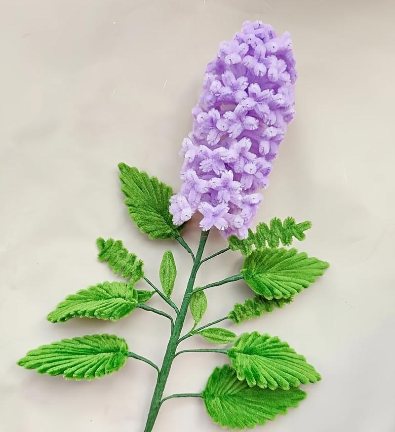 100PCS Felt Stick Handmade Material, Accompanied By Video Tutorials And Flower Buds, Used For DIY Art And Creative Crafts Party Decoration, Art Projects, Handmade Decoration, Decorative Stems, Craft Supplies