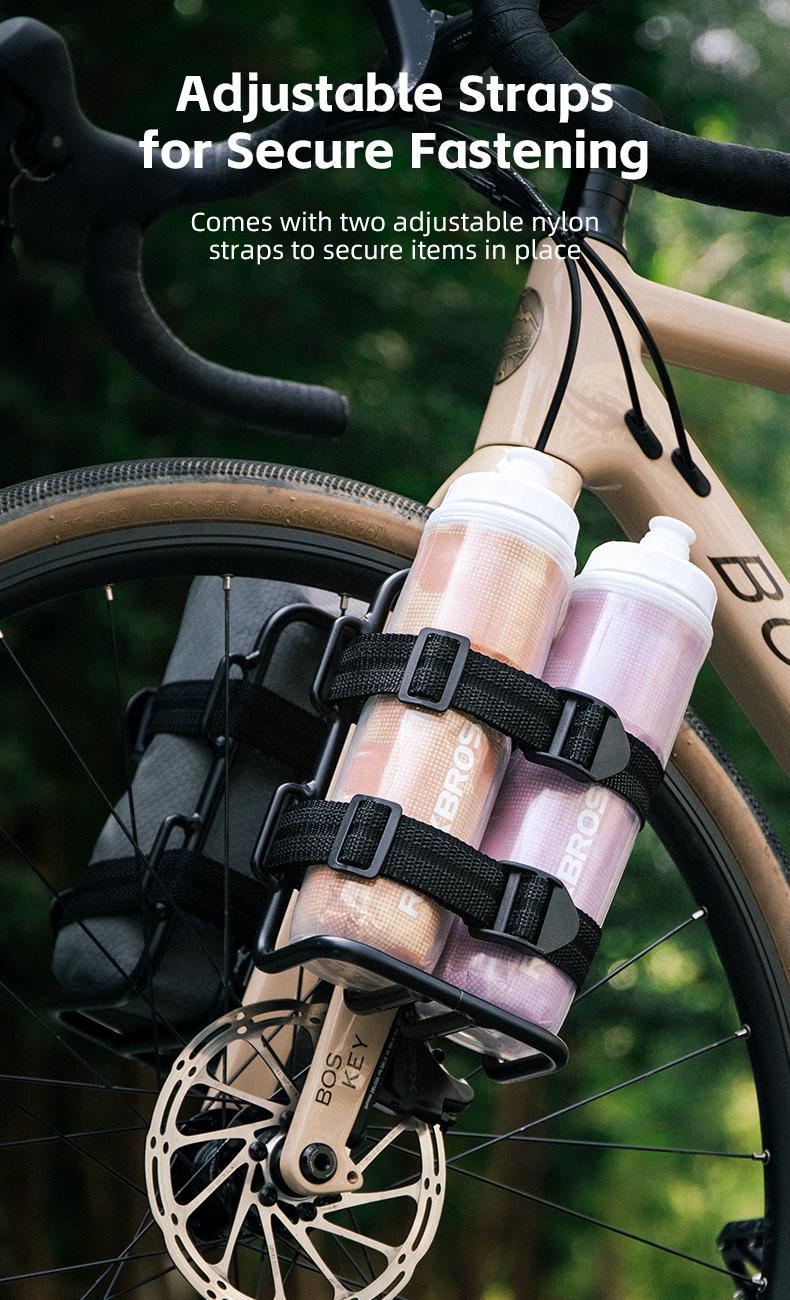 ROCKBROS Bicycle Front Rack MTB Road Bike Cargo Carrier Gravel Luggage Shelf ROCKBROS Bicycle Front Rack MTB Road Bike Cargo Carrier Gravel Luggage Shelf