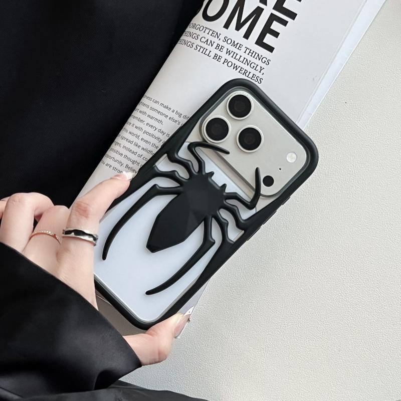 Hollow Spider Matte Matte Suitable for iPhone 17/16/15/14 Soft Case