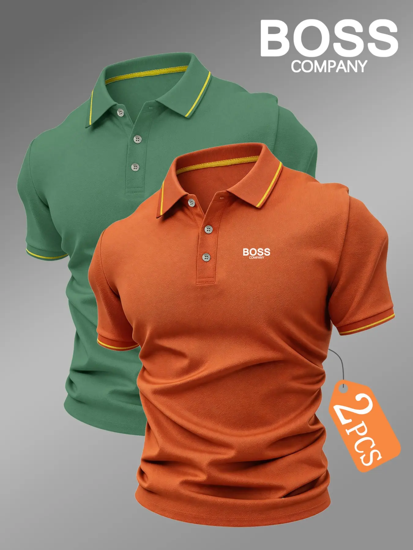 Orange + Green