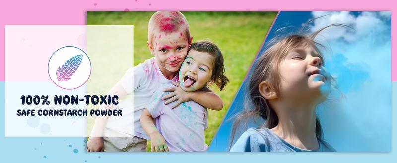 Gender Reveal Spray  Boys and Girls Gender Reveal Party, Powder blaste,  Birthday party, cheerleading