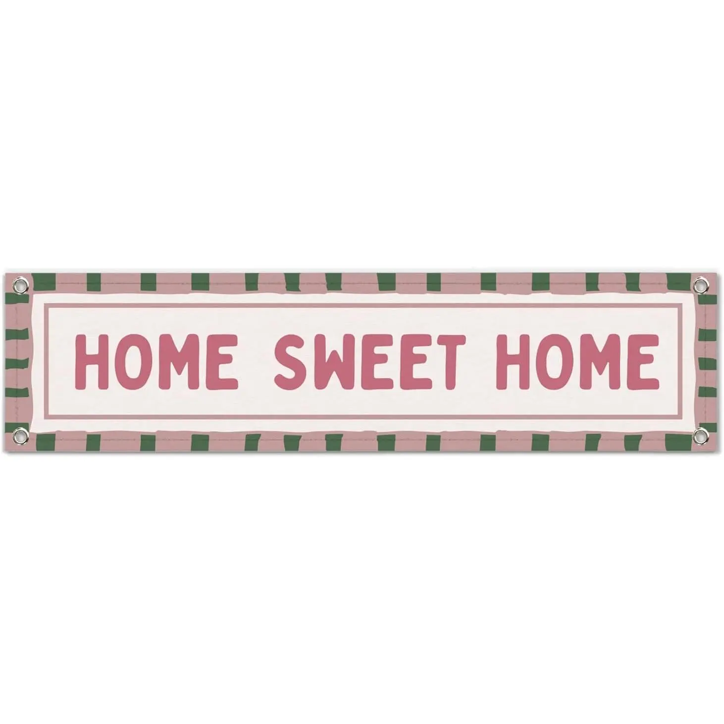 Sweet  Canvas Banner, Aesthetic Wall Decor, Cute Wall  for Teen Girls Bedroom Dorm Room Apartment Girls Room, 7.8 x 31.5 Inch