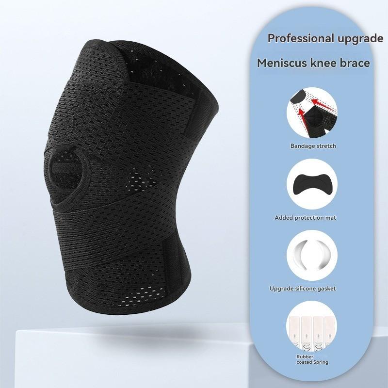 New Adjustable Ultra-Thin Knee Support Strap, Pressure Bandage, Meniscus Sports Knee Brace, Comfortable and Durable