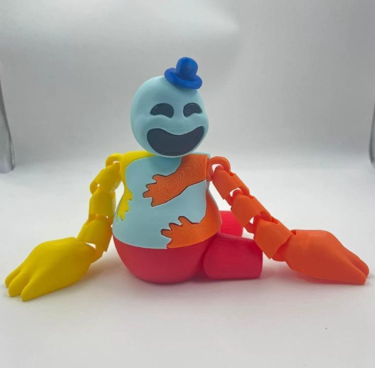 New Nightmare Critters Toy 3D Doeys The Doughman Dinosaur Figures Anime Cartoon Nightmare Game Toys Plastic Doll For Kids Gifts