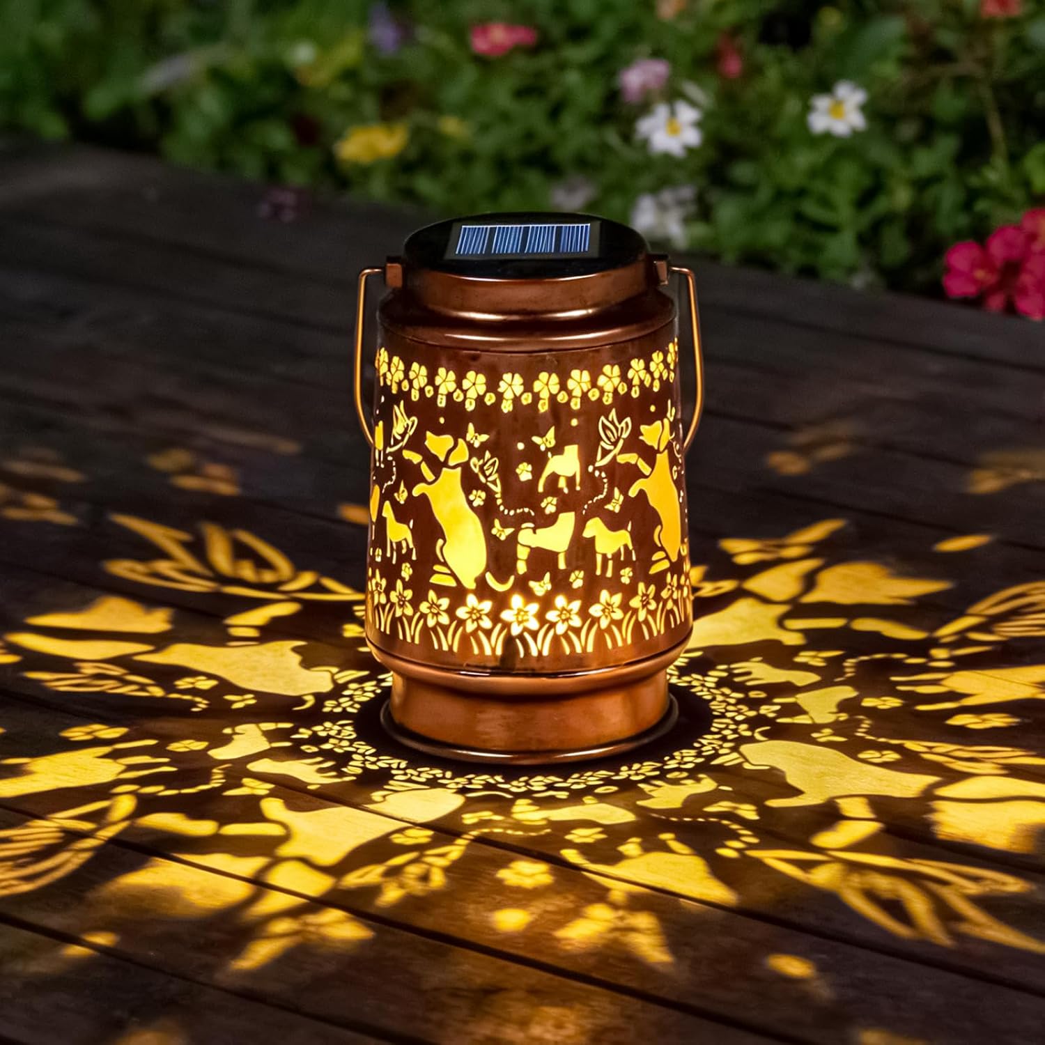 Solar Lantern Outdoor ,  Metal Solar  Lantern