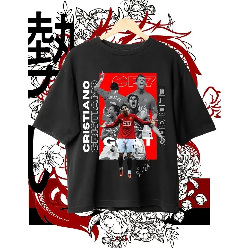 Cristiano Ronaldo CR7 Football Jersey |       Exclusive Idol Design, Premium Sublimation, Multiple Usage Scenarios