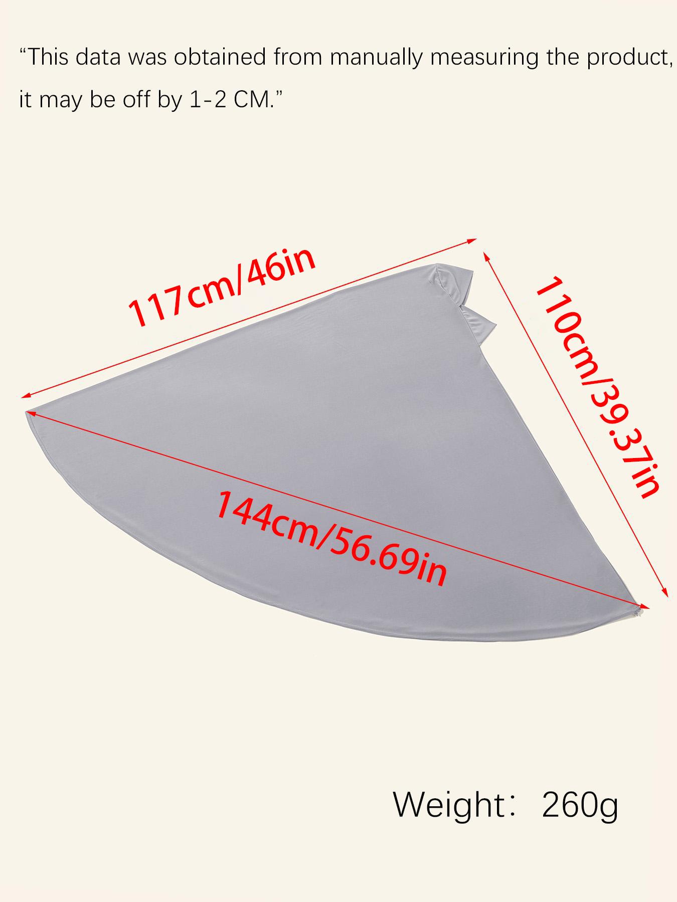 Women's Solid Color Instant Hijab, Casual Elegant Hijab for Daily Wear, Fashion Accessories for Women & Girls