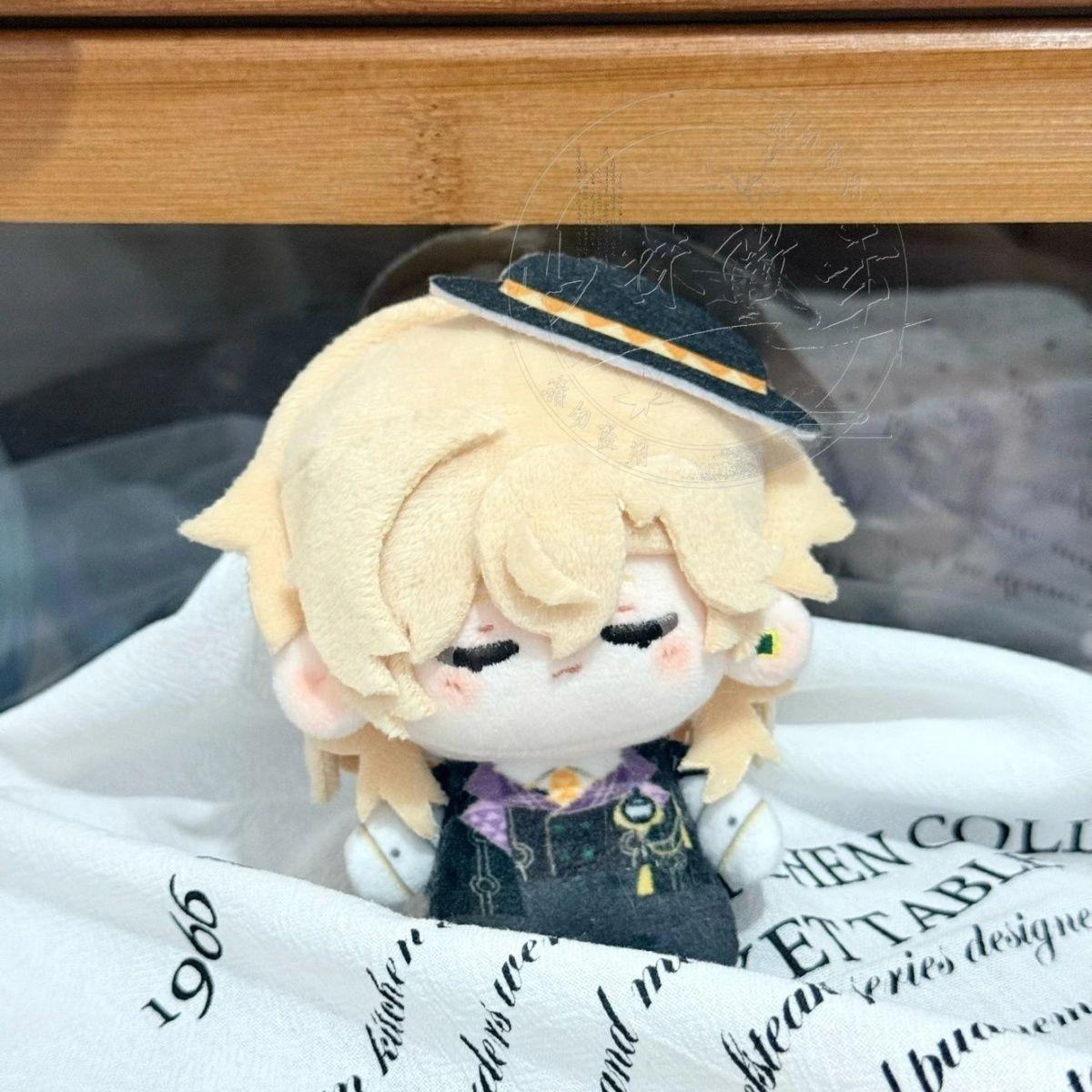 10cm Stuffed Honkai Star Rail Aventurine Plushie Toys Game Plush Dolls Backpack Decorative Pendants Keychain Birthday Xmas Gift