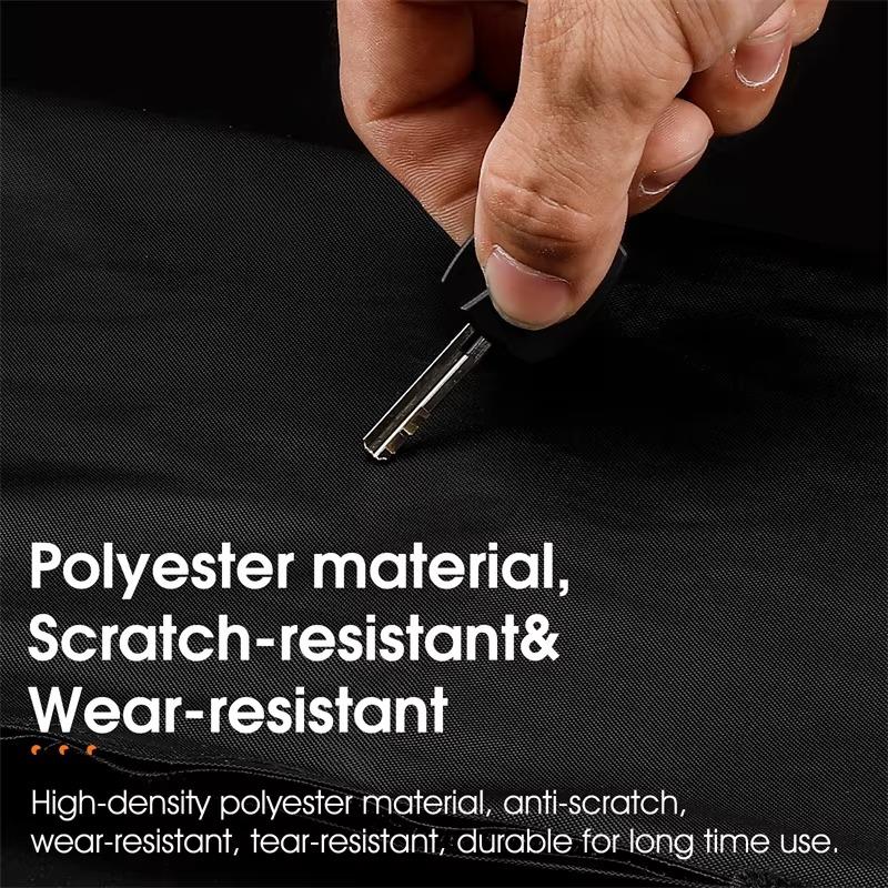 WEST BIKING Bike Handlebar Cover. 210 Nylon PU Waterproof and Dustproof Bike Handlebar Cover with Wear-Resistant Magic Straps Bicycle Accessories