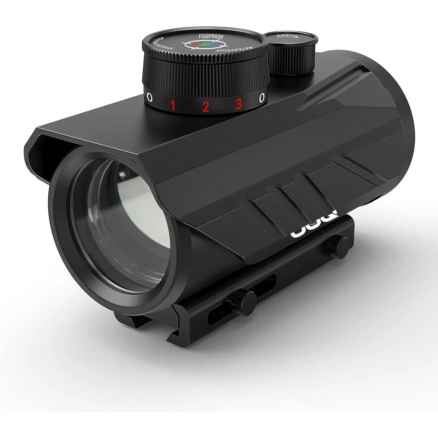 Tactical 1x30mm Reflex Green/Red/Blue 3 MOA Dot Sight with Dichroic Multi-Layer Coating, High Light Transmission Optic Lens, Dual Wide Rifle Scope,Fits 11/20mm Rail Mount