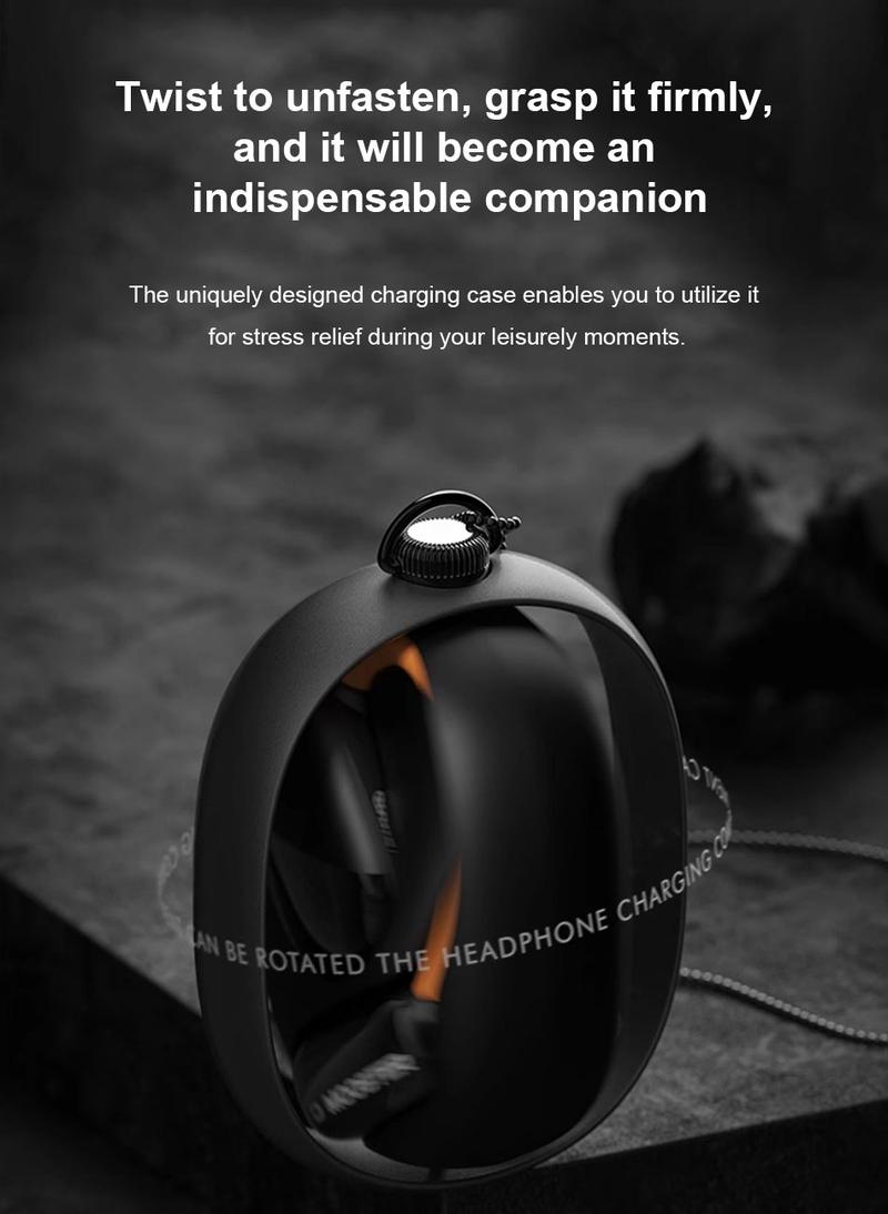 MINISO M99 AI Wireless BT V5.4 Open Earphones, Lightweight & Comfortable, Supports 134 Language Translation with APP, Immersive Sound Effects