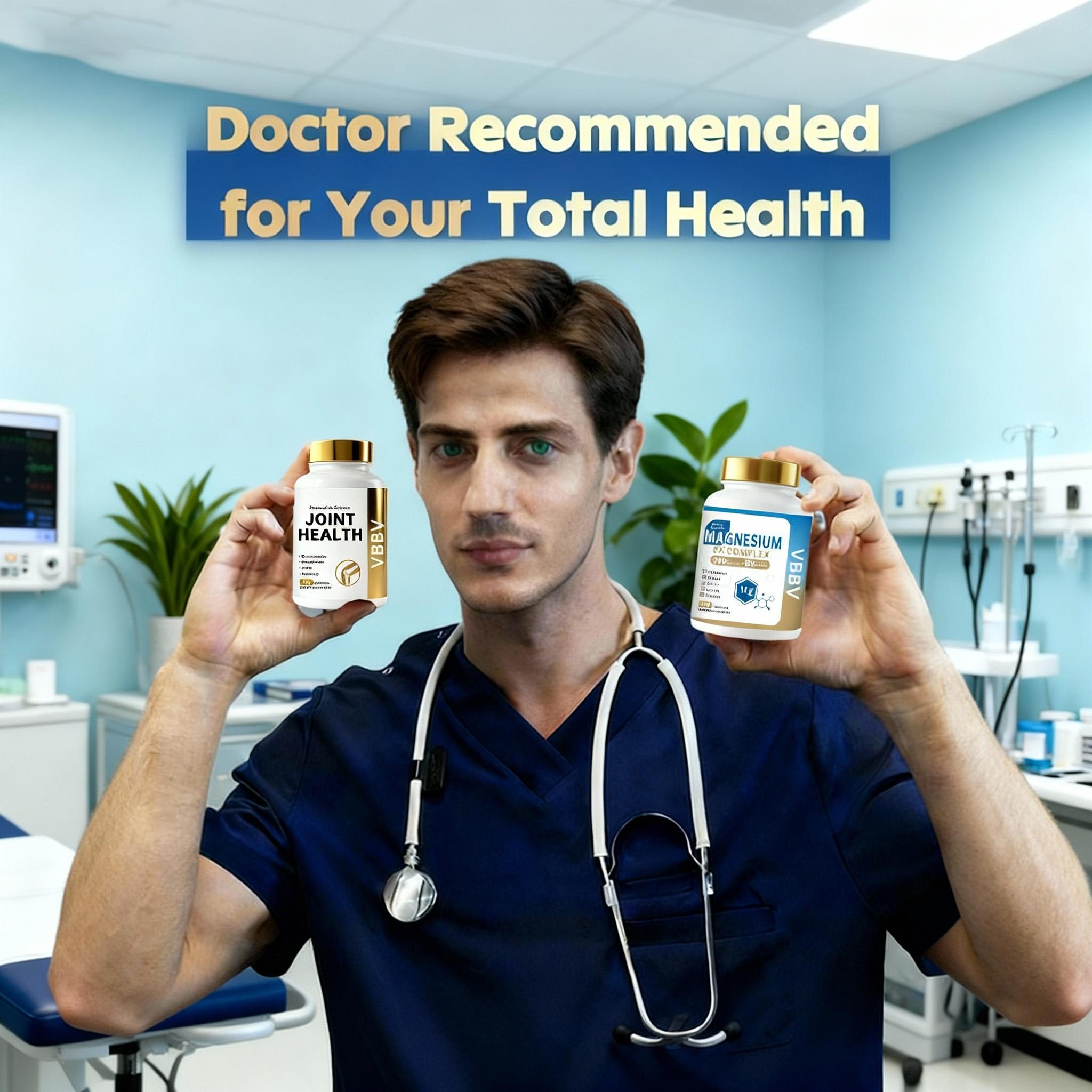 VBBV Joint Health Supplement with Glucosamine Chondroitin MSM & Turmeric 120 Capsules for Women & Men Optimum Joint Bone & Immune Health Support