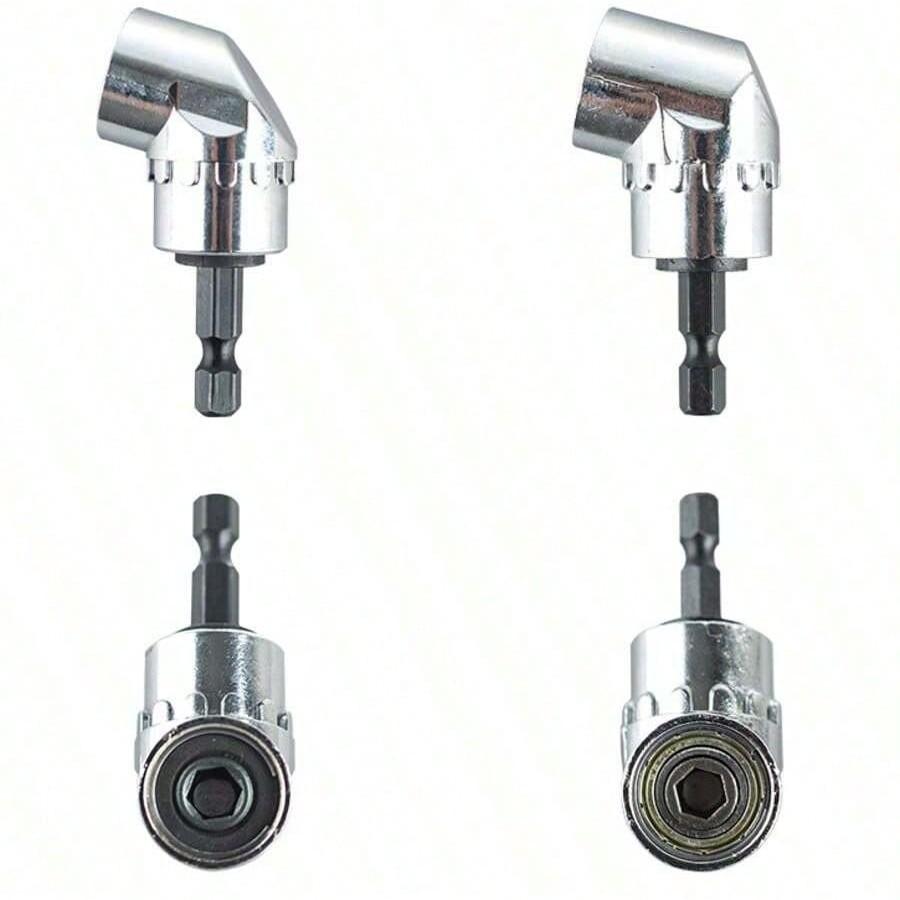 105 Degree Right Angle Drill Adapter, 1 Piece Corner Drill/punch, Suitable for Narrow Spaces, Home Decoration, Building Renovation, Compatible with Milwaukee Tools