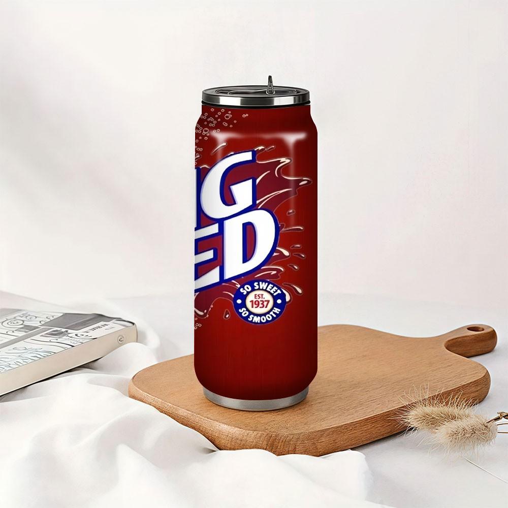 1pc 17oz Stainless Steel Insulated Coffee Cup, Dual-Layer Vacuum Insulation, Leak-Proof Lid & Straw, Ideal for Outdoor Activities