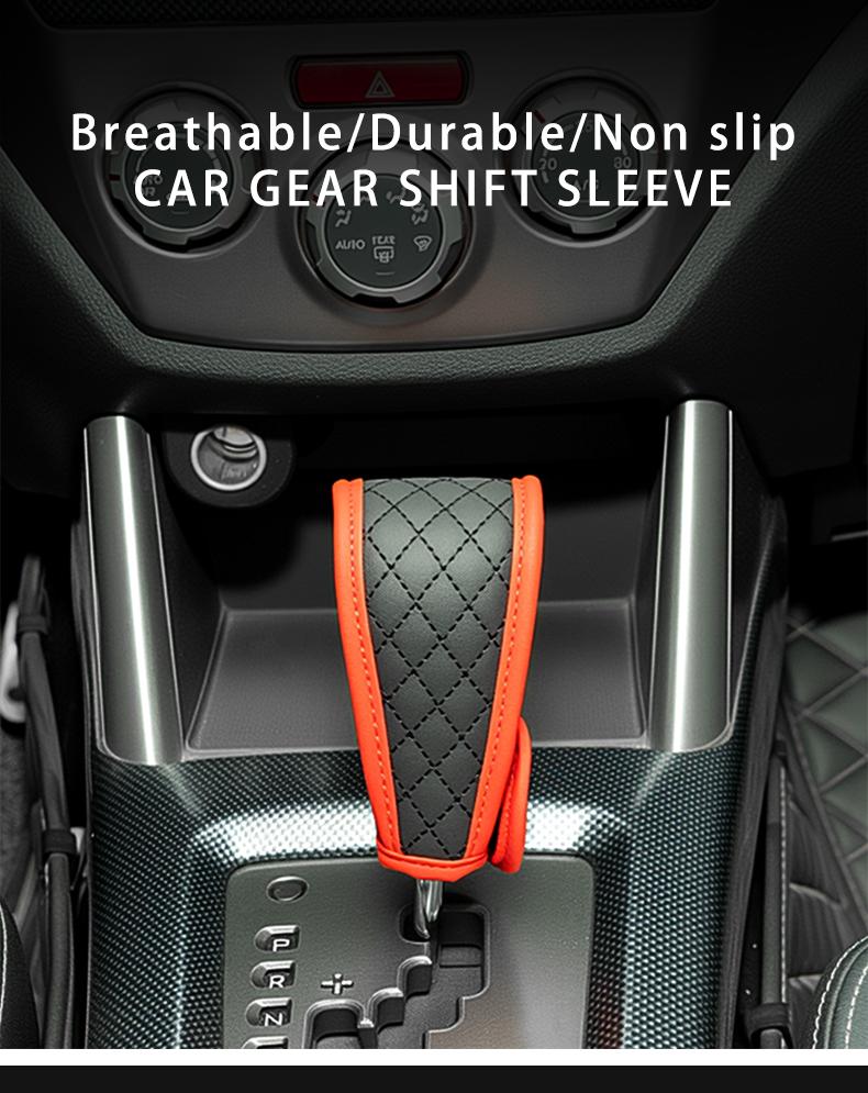 Car Gear Shift Protector Cover, Dustproof Car Accessory, Durable Auto Interior Protection, Easy Installation, Universal Fit