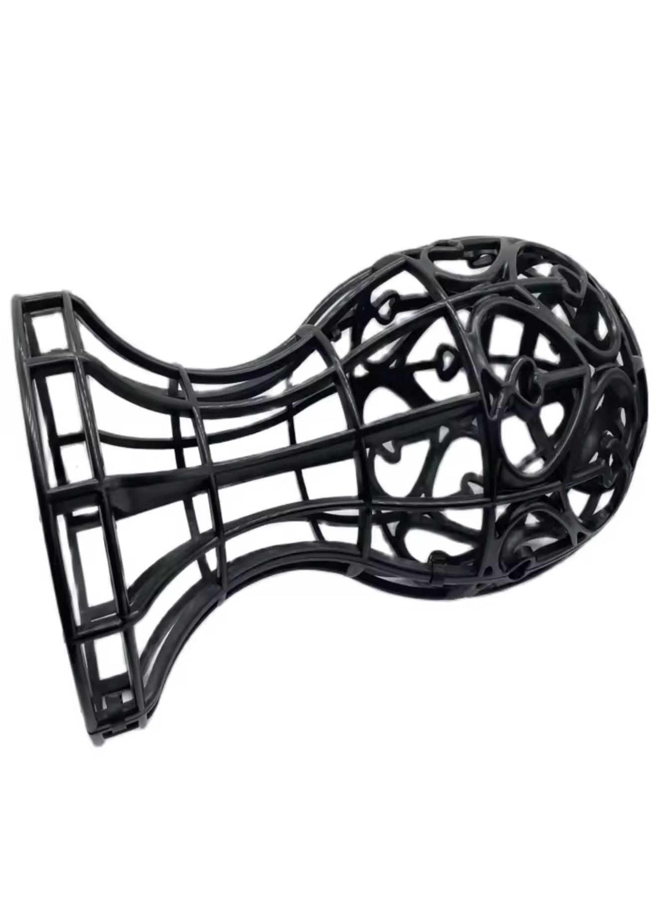 New Arrival! 3 Color Lantern Shaped Plastic Wig Stand for Human Hair & Synthetic Wigs Foldable Hat Cap Holder Multi  Purpose Wig Head Stand Essential Wig Accessories