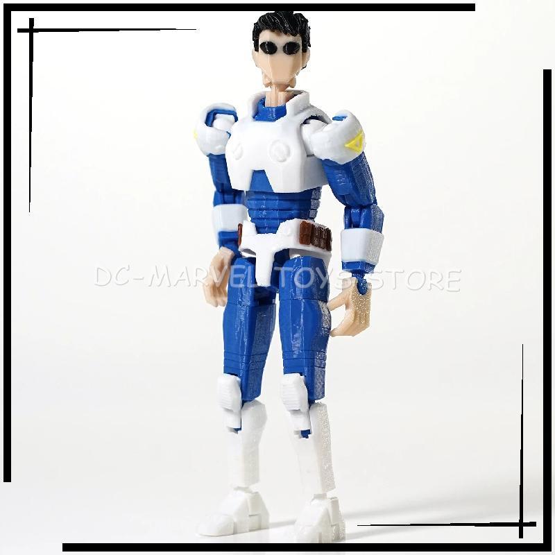 New In Stock 3d Printed Invincible Boy Stripe Mark Light Blue Mark Dummy13 T13 Multi-Jointed Shapeshift Action Figure Toys