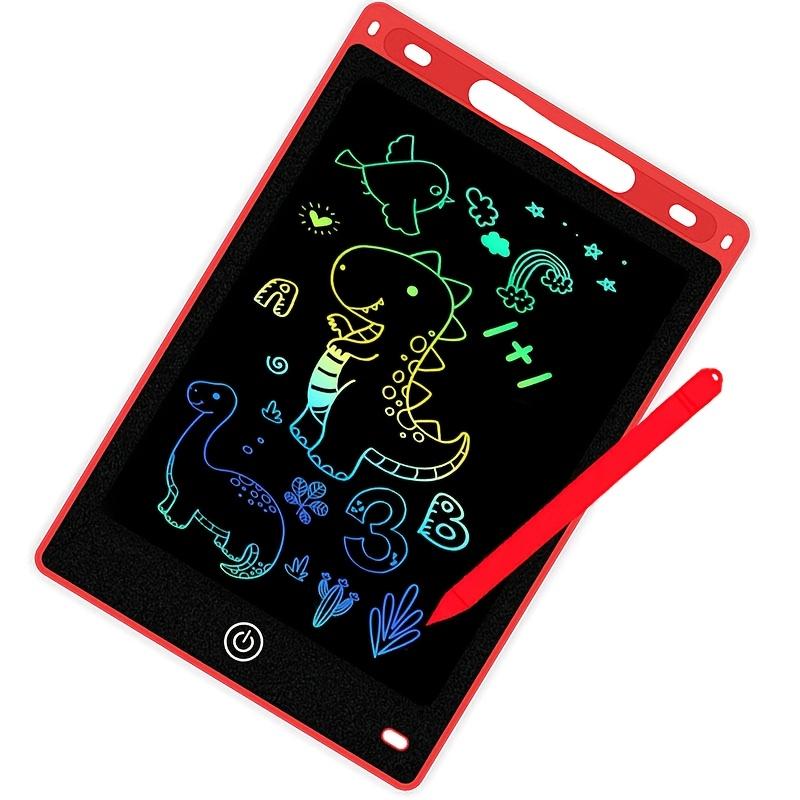 8.5inch Colorful LCD Doodle Board--erasable writing board, drawing board, educational art toy suitable teenagers, an excellent Easter, Christmas, and birthdays--available in light blue, pink, red, blue, black, and green