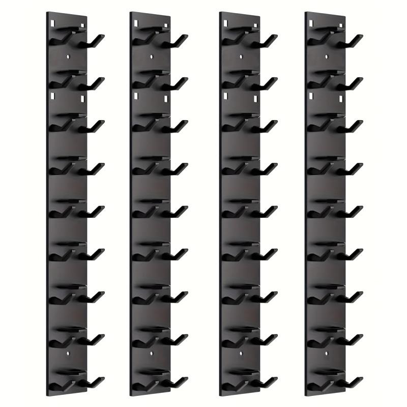 Round Wall Mounted Hat Rack, Strong Adhesive Multi Layer Cap Storage Organizer, Portable Plastic Display Stand for Closet Door and Bedroom, Hat Holder for Hanging