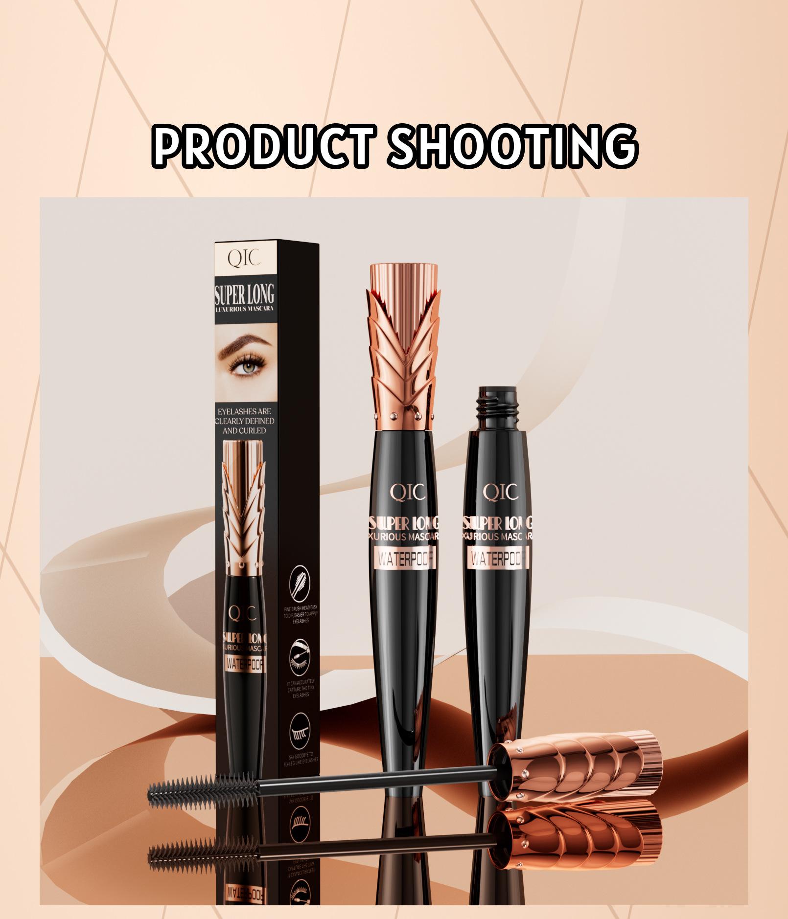 QIC Royal Crown Mascara 5D Fanning Effect for Sky-High Lashes! Achieve Length, Curl & Volume in One Swipe, The Secret to Fluffy Doll Lashes #mascara #makeuptok