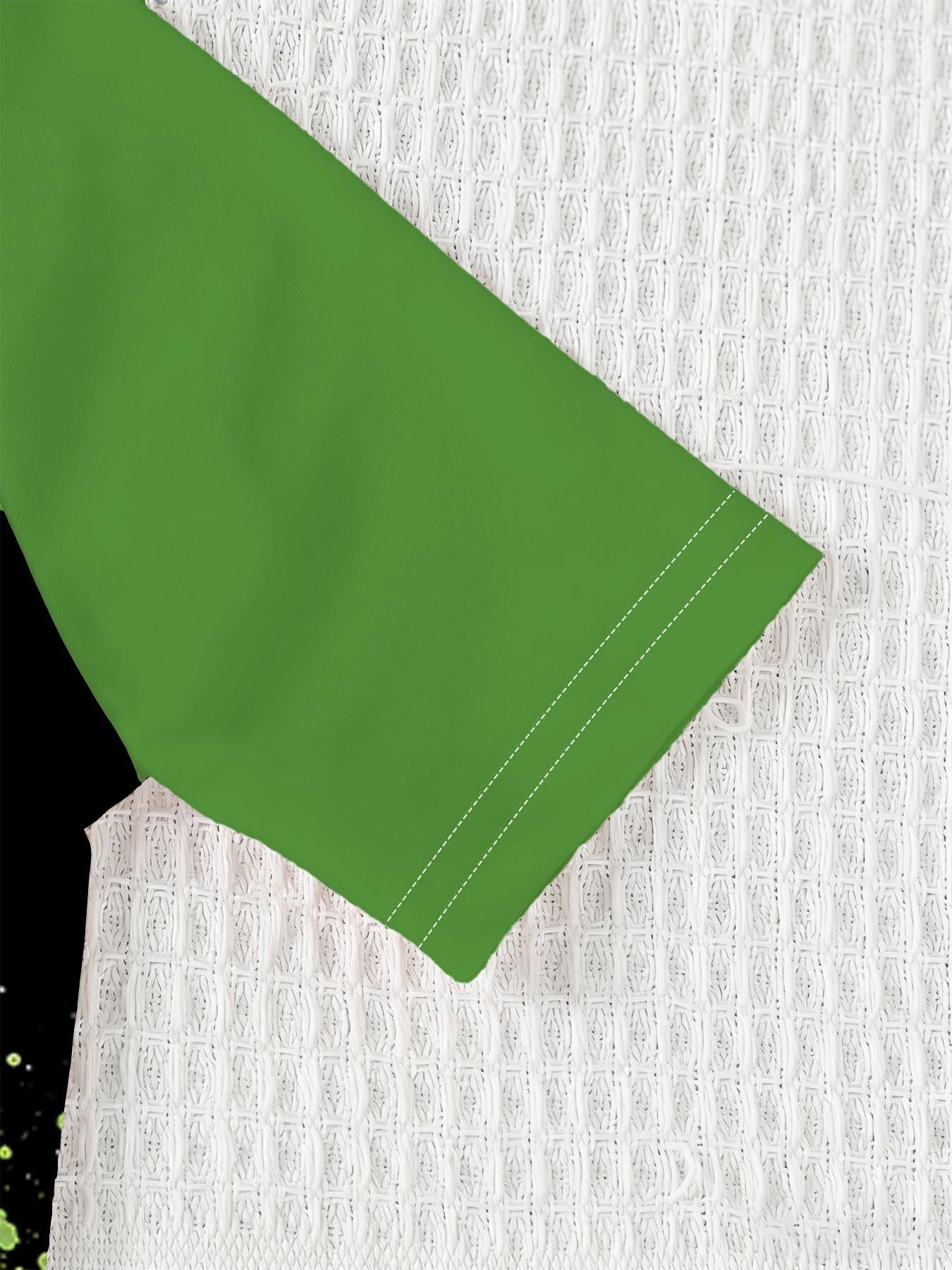 Boys'one-piece swimsuit "Teenage Mutant Ninja Turtles Hero Sun Protection Edition" with cartoon turtle prints + contrast-color raglan sleeves, highly elastic, skin-friendly, and sweat-free, suitable for playing in the pool, at the beach, or in water parks