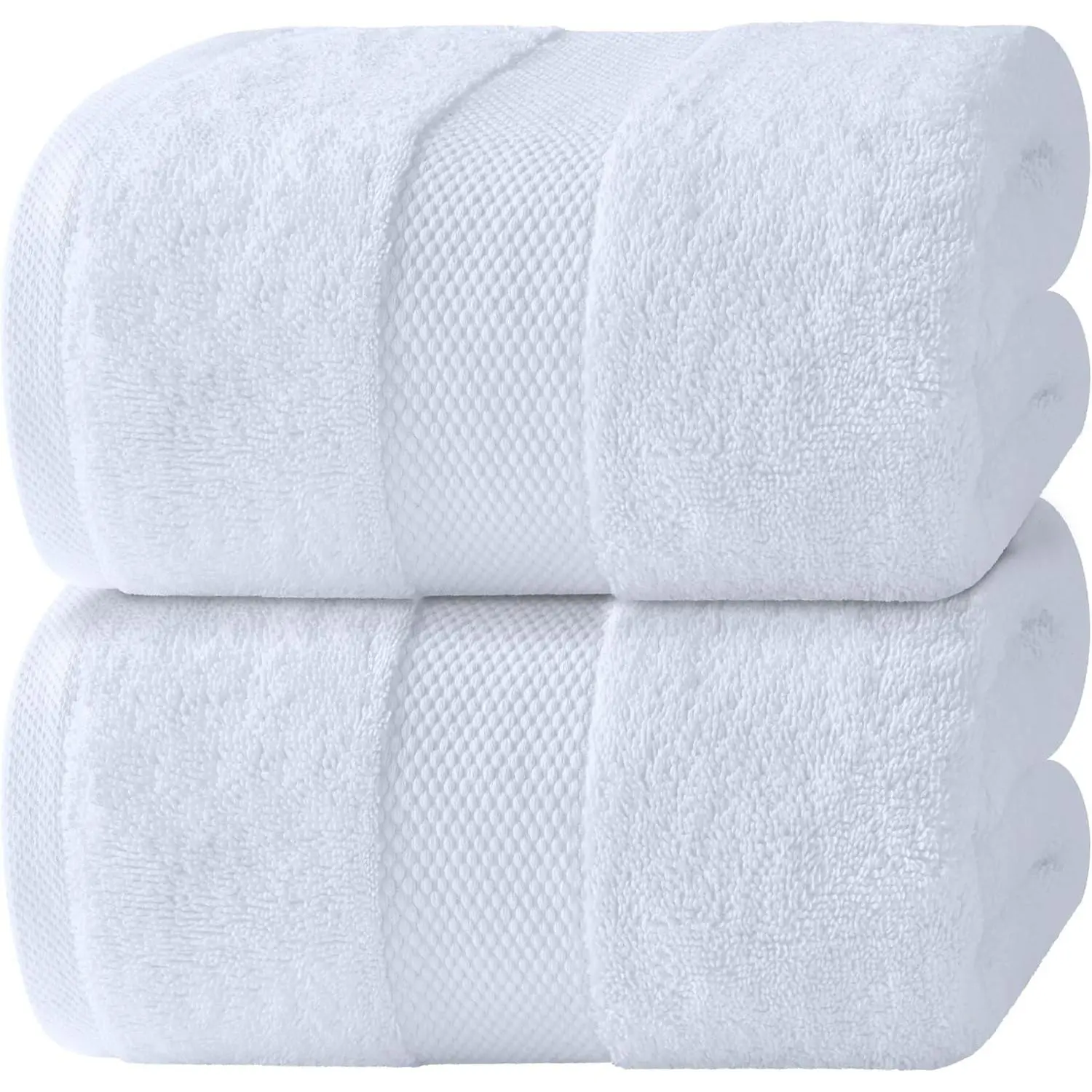 Luxury Bath Sheets Towels for Adults Extra Large 35x70 Inch - 700 GSM Turkish Cotton, Highly Absorbent | Hotel Collection | 2 Pack