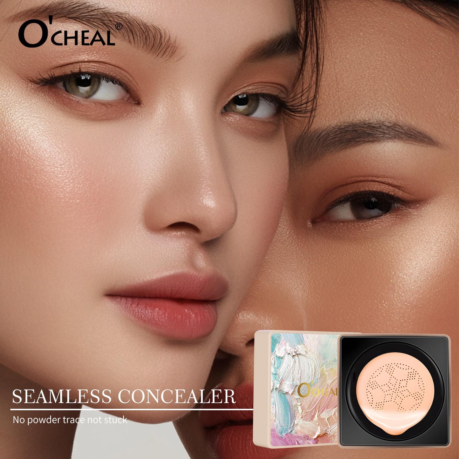 Mushroom Head Cushion CC Cream, Long-Lasting Concealer Isolation Bb Cream, Moisturizing Foundation Beauty Cream