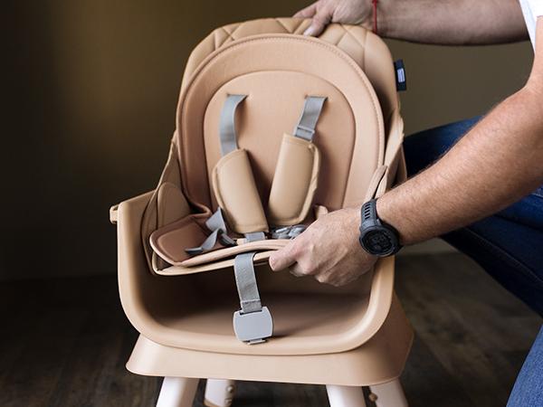 HARPPA 8-in-1 Convertible Baby High Chair, Adjustable Heights Feeding Chair & Booster Seat, Activity Table & Chair for Toddlers, Eazy to Clean, Baby Items, Toddler Girl Stuff